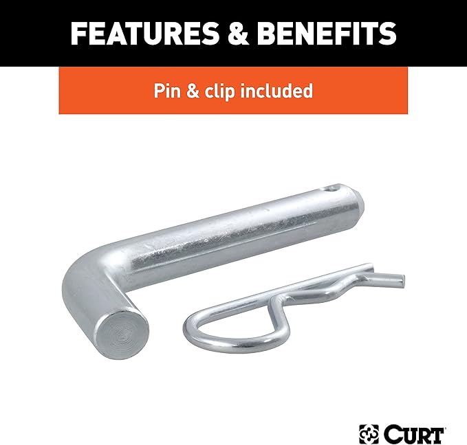 CURT Manufacturing 45056 Class III 2" Loaded Ball Mount with 2" Ball