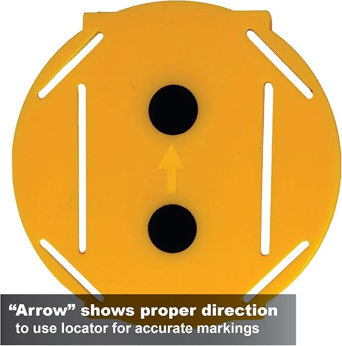 Calculated Industries 8115 Multi Mark Drywall Cutout Locator Tool – Powerful Rare-Earth Magnetic Targets (2) and Locator Kit