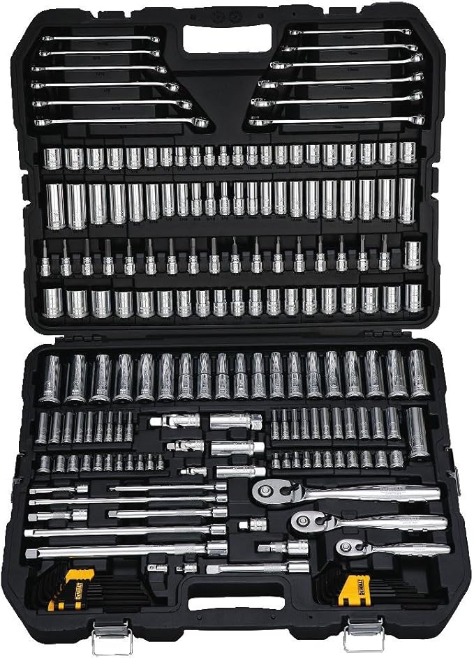 DEWALT Mechanics Tool Set, Drill/Driver & Impact Driver Combo Kit (DCK240C2)