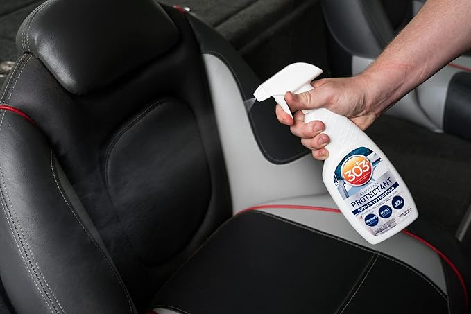 303 Products Marine Aerospace Protectant Spray – UV Protection, Repels Dust, Dirt, & Staining, Matte Finish, Restores Like-New Appearance, Outdoor Patio & Boat Cleaning Supplies 16 Fl. Oz.