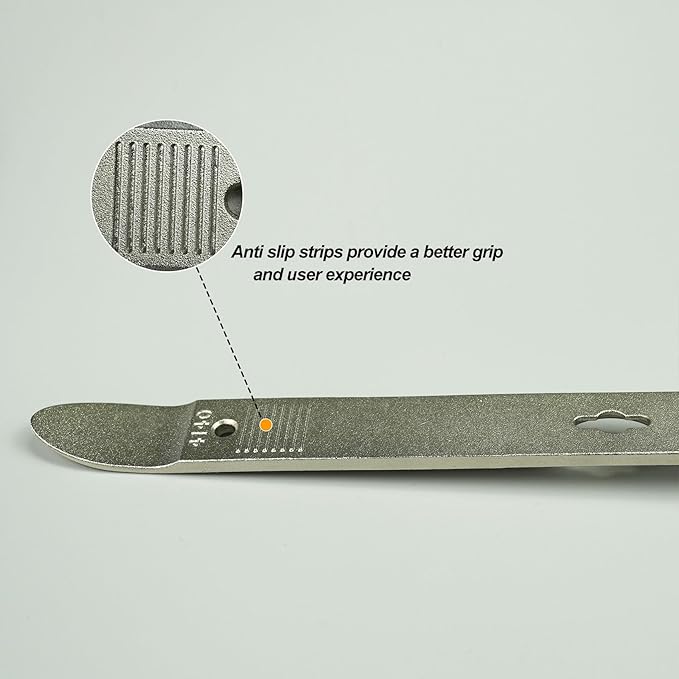 4140 Steel Pry Bar Tool, Multi-Function Trim Removal Tool for Compact Panel, Bumper Retainer Clips, Auto Trim Interior, Sheet Metal, Fasteners