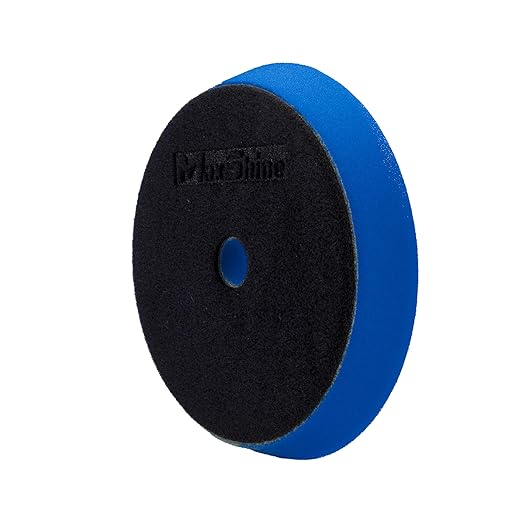 Maxshine 5” Universal High Pro Foam Pad Set – Compatible with DA & Rotary Polishers – Professional Detailing Pad for Heavy Cutting, Cutting, Polishing, & Finishing – Hook & Loop Backing