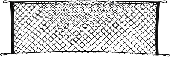 Envelope Style Automotive Elastic Trunk Mesh Cargo Net for Kia Sportage LX EX SX X-Line 2023-2026 - Premium Trunk Organizer and Storage - Luggage Net - Best Car Organizer for Kia Sportage