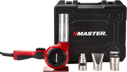 Master Appliance VT-751D-00-K Industrial Heat Gun Kit, Quick Change Plug-In Heating Element, Variable Temperature, 120V, 1740W, 14.5 Amps, Assembled In USA