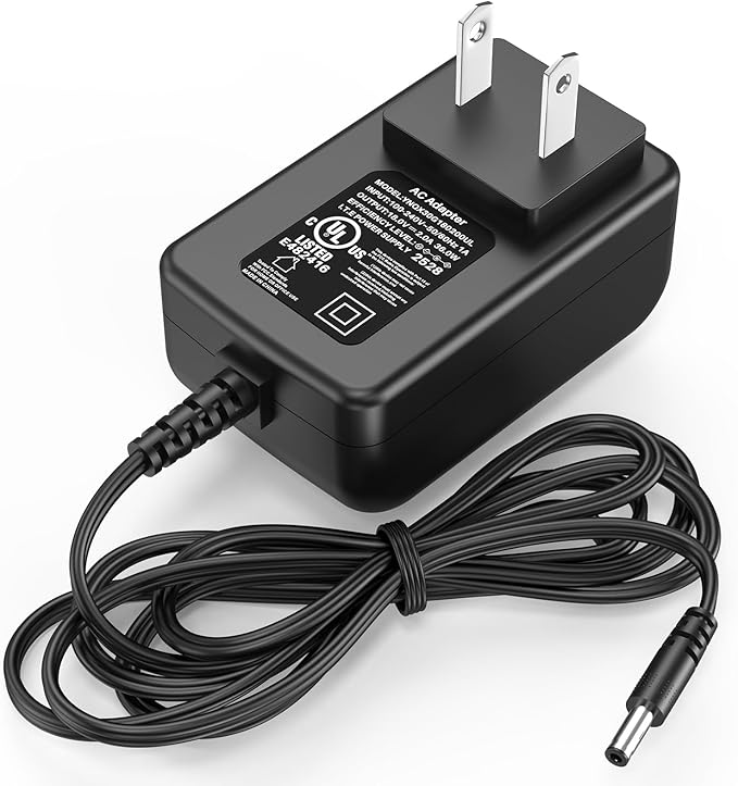 18V Jump Pack Charger Fits for Goodall Manufacturing JP-12-4000T JP-12-5000T JP-12-10000T Power Cord Supply AC DC Adapter for Goodall 12V Start-All Corded JumpPack Battery Charging Plug