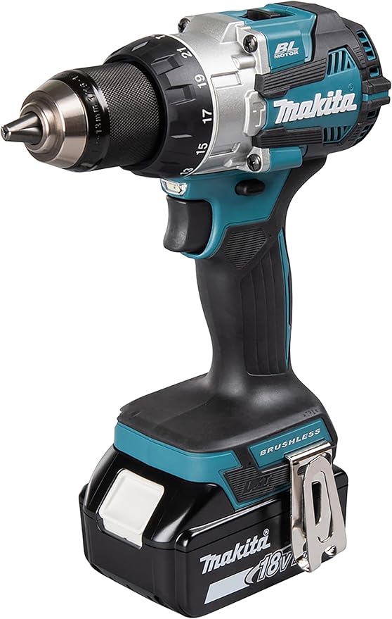 Makita DHP489Z 18V Lithium-Ion Cordless Hammer Driver Drill 13mm(1/2")|70Nm|1800rpm|Brushless Motor|XPT|Variable Speed|without Battery and Charger