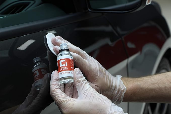 Gtechniq C1 Crystal Lacquer Ceramic Coating for Cars, 1 fl oz | High Shine Crystal Clear Finish, Prevents Minor Scratching, Easy to Apply, Ideal for Matte Paint Finishes, Up to 5 Years Durability