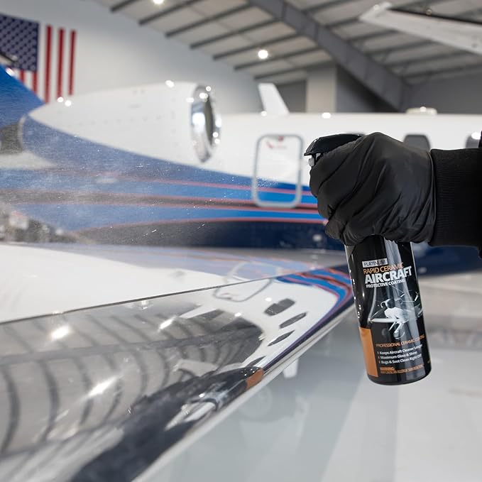 Cerakote Rapid Ceramic Aircraft Protective Coating (14 oz.) - Aviation Grade Ceramic Protection - Quick and Easy Application - Keep Aircraft Cleaner Longer