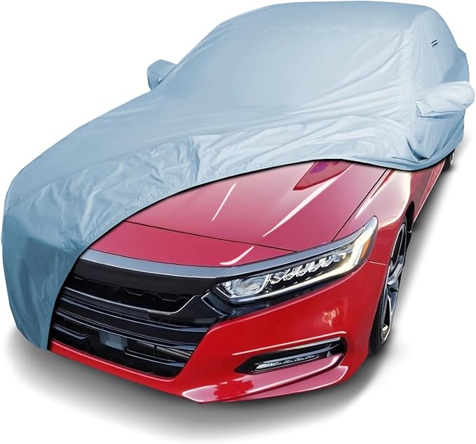 iCarCover Premium Car Cover for 1998-2022 Honda Accord Sedan, Coupe, Touring, Hybrid Heavy Duty Waterproof All-Weather Automobiles Custom Indoor Outdoor UV Snow Protection Covers with Straps and Bag