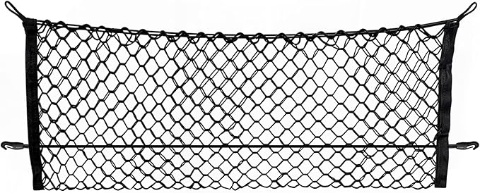 Envelope Style Automotive Elastic Trunk Mesh Cargo Net for Suburban fits Tahoe 2015-2025 - Premium Trunk Organizer and Storage - Luggage Net for SUV - Best Car Organizer Made for Escalade fits Yukon