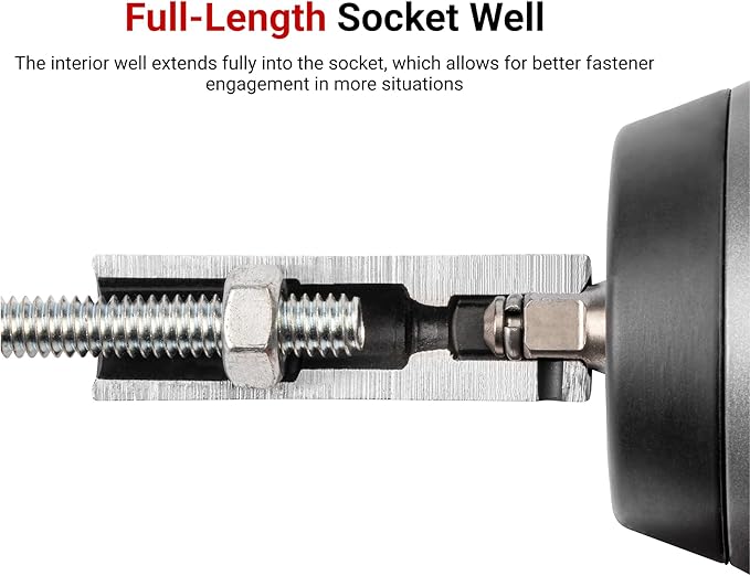 TEKTON 1/2 Inch Drive Deep 6-Point Impact Socket Set, 29-Piece (5/16-2 in.) | SID92007