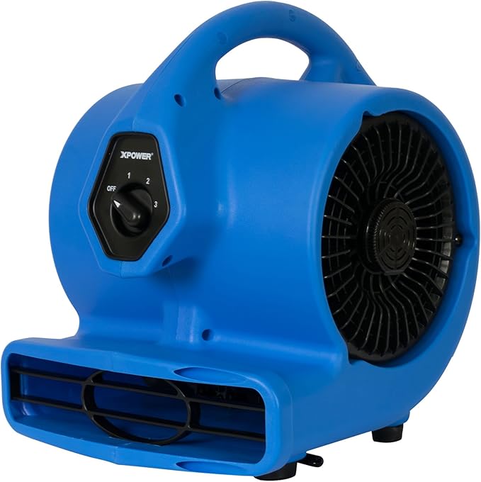 XPOWER P-150N Freshen Aire Scented Air Mover Scent Diffusing Fan + Ionizer for Immediate Scenting, Cooling, Ventilating, & Drying of Large Areas
