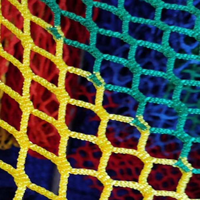 Climbing Cargo Net for Kids Outdoor Balcony & Playground Safety Net - Knotless Polyester Sports Netting