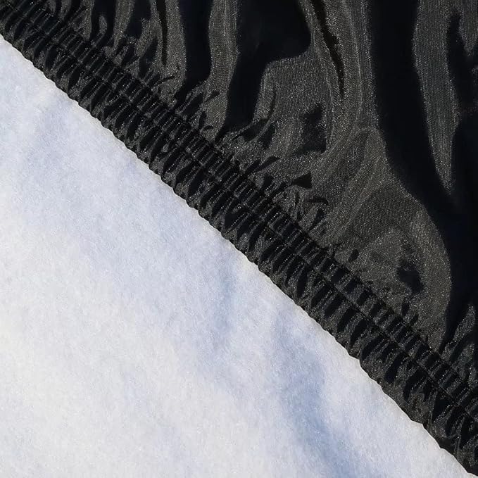 Waterproof Car Cover for Automobiles All Weather - Coverado Outdoor Full Car Covers with Zipper Door, Cotton Backing Snowproof UV Protection Windproof, Universal Fit for Hatchback (160"-172")