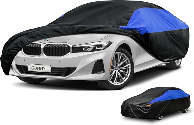 BMW Car Cover Custom Fit BMW 4 Series M4 428i 430i 435i 440i Waterproof All Weather, Lightweight Full Car Cover Outdoor Sun UV Rain Dust Snow Wind Protection.