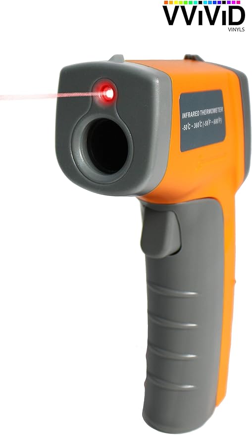 VViViD Professional Heat Gun Automotive Vinyl Wrap Tool Including Precision Nozzle and 3M Toolkit (Incl. Nozzle, Toolkit & Digi. Thermometer)