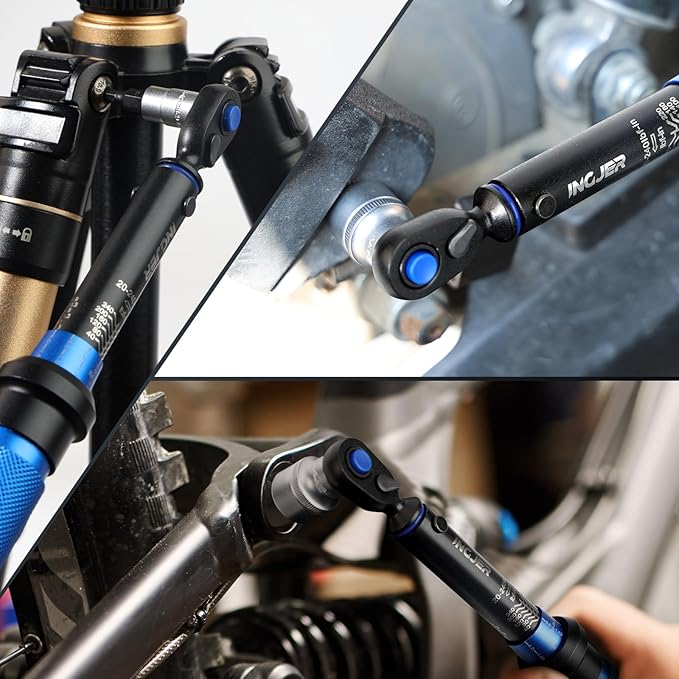 Torque Wrench, UPGRADE Mini 1/4" Drive Click Torque Wrench,20-240in.lb,Dual-Direction Adjustable 72 Tooth Click 1/4 InchTorque Wrench Bicycle for Bike, Motorcycle,Professionals & DIYers