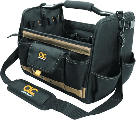 CLC Custom Leathercraft 1578 Open Top Soft Sided Tool Box, 14 in., 31 Pocket