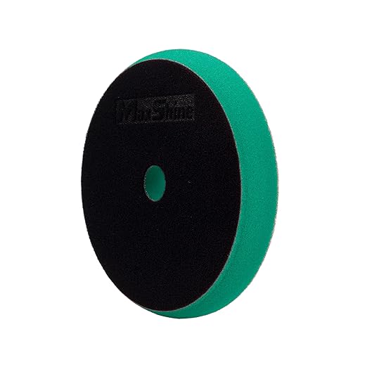 Maxshine 5" Universal Cross Cut Polishing Foam Pad for Cutting – Hook & Loop – Compatible with DA & Rotary Polishers – Cross Cut Design for Heat Control & Efficient Compound Delivery