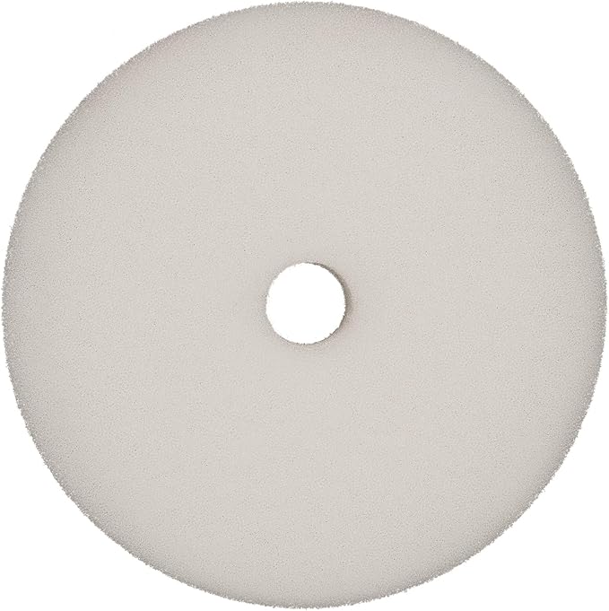 RUPES 9.DA100S Pack of 24 White D-A Ultra-Fine Polishing Foam Pads 100mm | Ideal for Paint Correction & Gloss Enhancement | Extremely Fine Defect Removal | Compatible with 4" Backing Plate