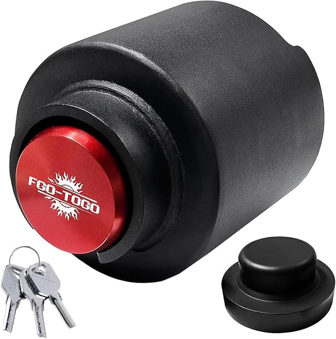 2025 Upgraded Trailer Hitch Lock for 2 5/16" Trailer Couplers, Heavy-Duty Anti Theft Trailer Coupler Locks,Rustproof Steel Tow Lock Trailer Tongue Lock for RV, Trailers, Boat, Camper, Caravan