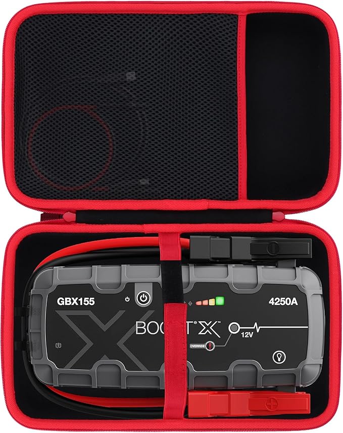 Storage Case Compatible with Boost X GBX155 / Boost Pro GB150 UltraSafe Jump Starter Portable Lithium Battery Booster Pack