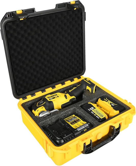 Case for Dewalt Oscillating Multi Tool: Hard Carrying Case Storage Organizer Tool Box for Dewalt 20V Max Cordless Multitool Oscillating DCS356 | DCS354 | DCS353 | Battery | Charger | Tool Accessories