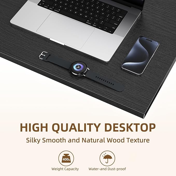 Universal Solid One-Piece Wood Table Top, 48"x24"x1" Workbench Top - Rectangular Particle Board for Standing Desk, Home Office Desk Countertop DlY, Washer Dryer,Bar Tabletop