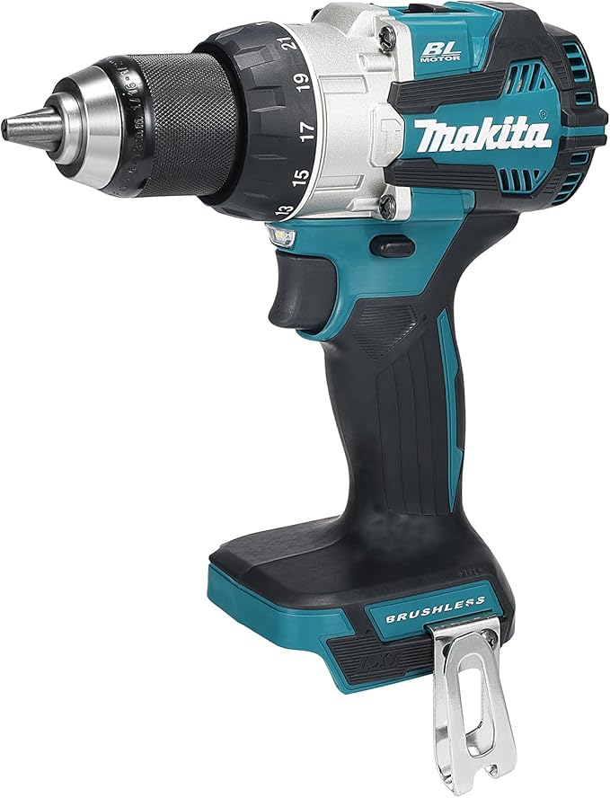Makita DHP489Z 18V Lithium-Ion Cordless Hammer Driver Drill 13mm(1/2")|70Nm|1800rpm|Brushless Motor|XPT|Variable Speed|without Battery and Charger