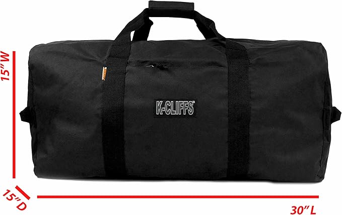 Heavy Duty Cargo Duffel Large Sport Gear Equipment Quality Square Bag Hardware Travel Bag Rooftop Rack Bags