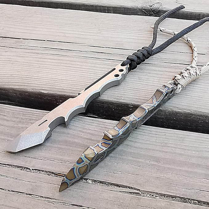 Titanium Pry Bar Multifunctional EDC Pry Tool with Pocket Clip and Bottle Opener