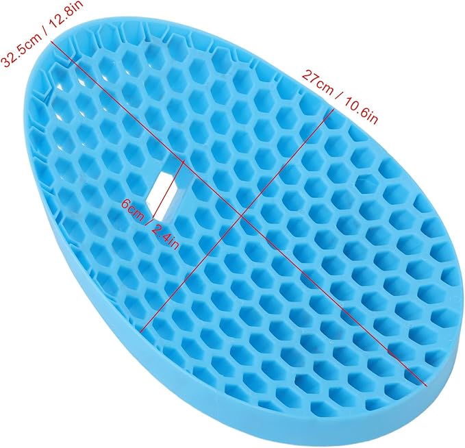 Efficient and Rugged Car Wash Bucket Insert for Dirt and Sediment Separation, Ideal for Auto Detailing (Blue)