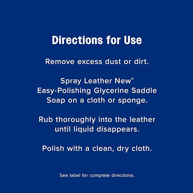 Farnam Leather New Easy-Polishing Glycerine Saddle Soap and Leather Cleaner, 32 oz
