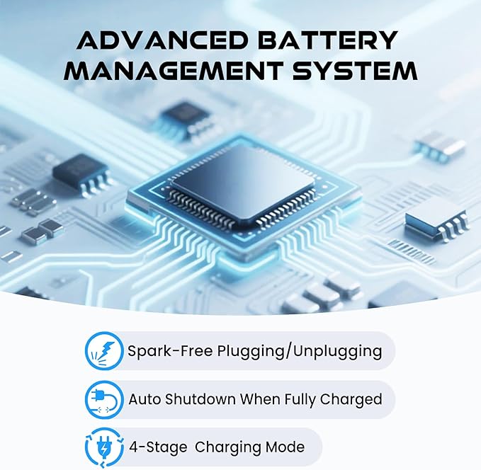 29.2V 20A Lithium Battery Charger, LiFePO4 Battery Charger AC-DC Smart Charger with Anderson Connector LED Indicator Special for 24V/25.6V Deep Cycle Rechargeable Batteries of Car, Truck, Boat, RV