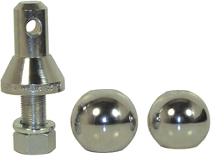 228.1066 901B Nickel-Plated Shank with 2 Balls - 1"