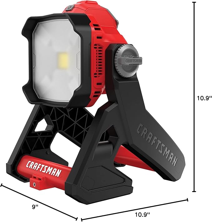 CRAFTSMAN V20* LED Work Light, Small Area, Tool Only (CMCL030B)