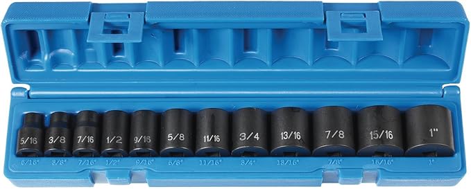Grey Pneumatic (1213) 3/8" Drive 12-Piece Standard Socket Set