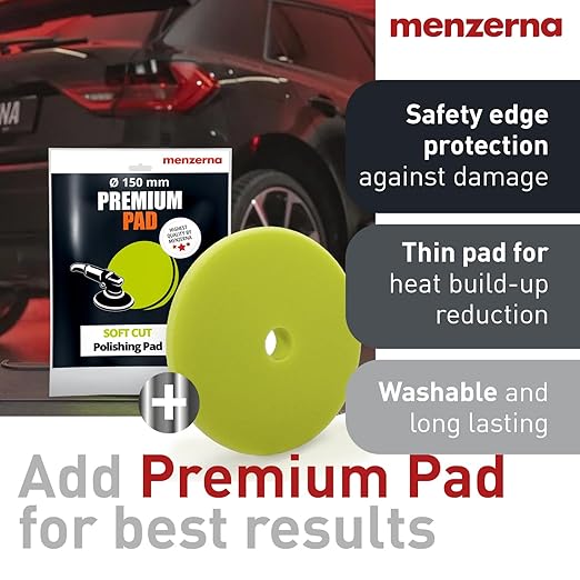 MENZERNA Black Gloss & Protect 8.5 oz I 2-in-1 Black Car Polish & Sealant I Removes Fine Scratches, Swirl Marks & Holograms I Restores & Protects Car Paint I Color Depth & Glossy Finish