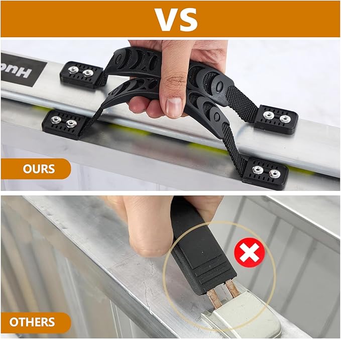 Wheelchair Ramp 6FT, Anti-Slip Aluminum Folding Handicap Portable Ramp, Wheelchair Ramps for Home Steps, Stairs, Doorways, Scooter Ramp