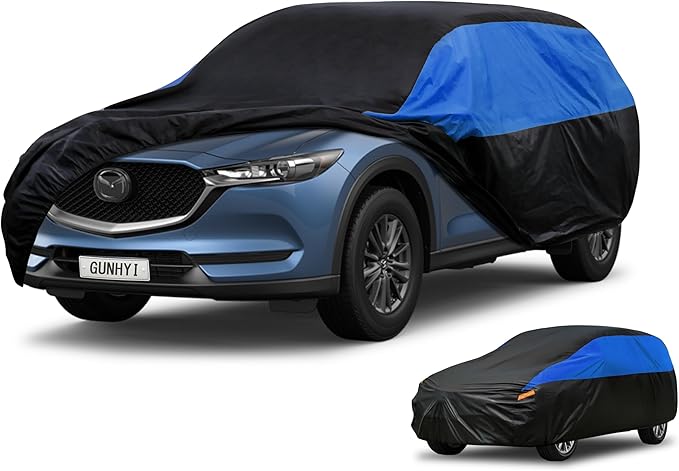Mazda Car Cover Custom Fit Mazda CX5 CX-5 Waterproof All Weather, Lightweight Full Car Cover Outdoor Sun UV Rain Dust Snow Wind Protection.