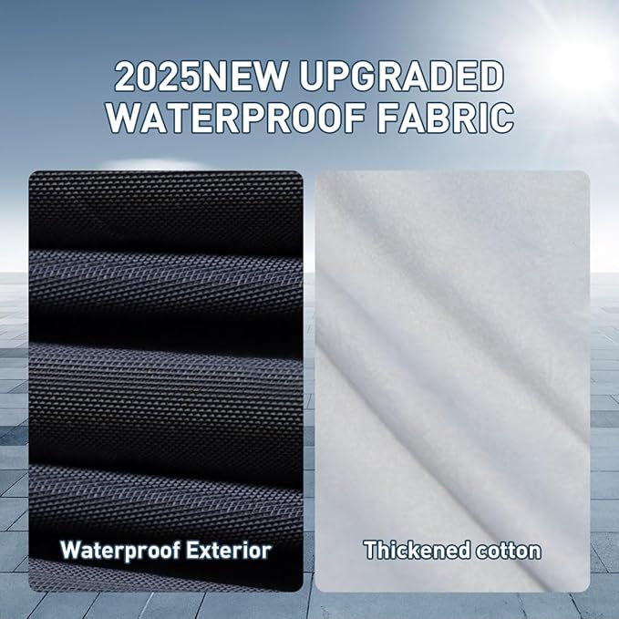 10 Layers Truck Cover Custom Fit for 2005-2026 Toyota Tacoma Nissan Frontier 5ft Ford F100 Ram 150 250, Full Exterior Car Cover Waterproof All Weather Snow Dust UV Protection, (Up to 215")