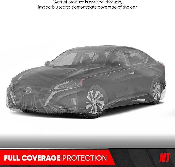 MotorTrend Custom Fit Car Cover For Nissan Altima 2011-2018, All-Weather Protection for Cars Trucks & SUVs, UV Resistant Waterproof Scratch-Resistant, Perfect Fit Vehicle Cover for Outdoor & Indoor