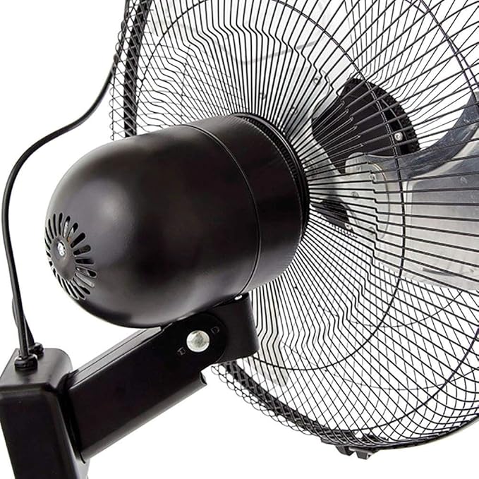 Active Air Heavy Duty Wall Mount Fan, 16", Black