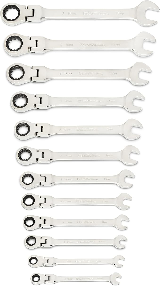 GEARWRENCH 25-Pc. Flex Combination Ratcheting Wrench Set, SAE/MM - 86730
