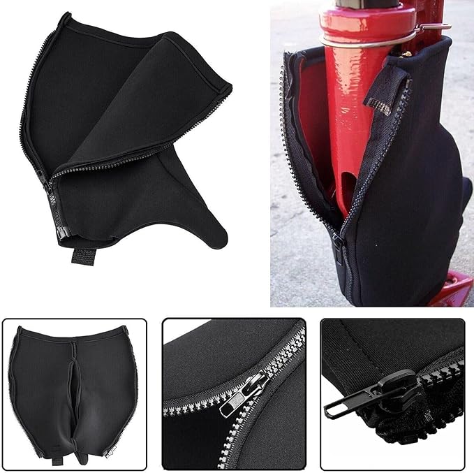 2 PCS Neoprene Cover for Hi-Lift and Other Farm Jacks - Protective Lift Jack Cover, Thick, Reliable, Waterproof