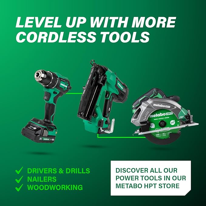 Metabo HPT Air Compressor, THE TANK, Portable Pancake Air Compressor 200 PSI, 6 Gallon Tank, Versatile for Use with Framing, Siding, Finish, Brad or Roofing Nailers, EC914S