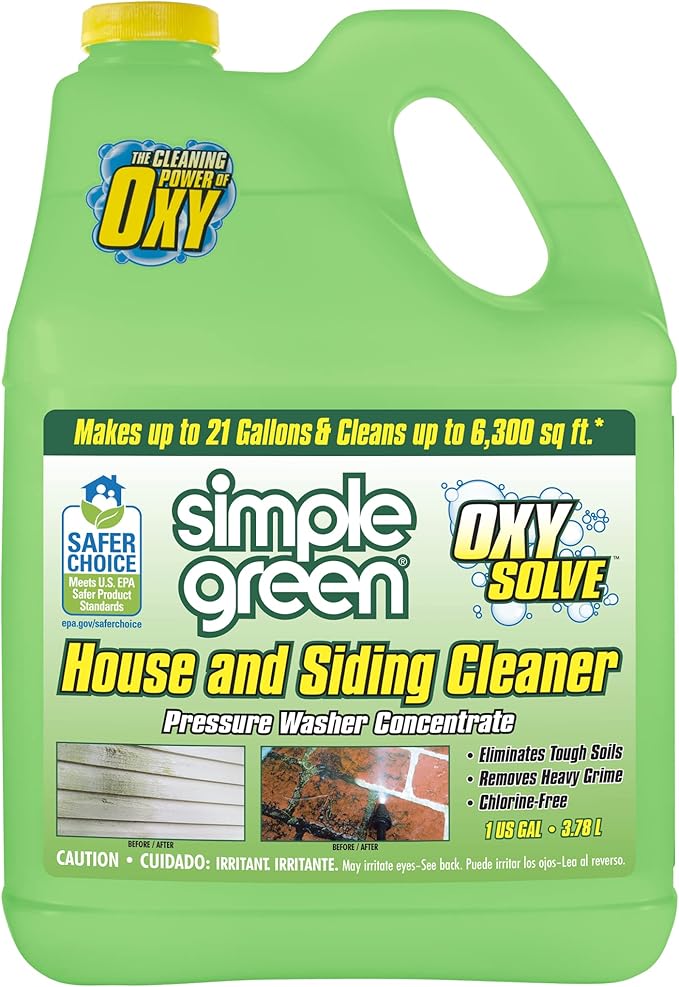 Westinghouse ePX3500 Electric Pressure Washer (2500 PSI) and Oxy Solve House and Siding Pressure Washer Cleaner (1 Gal.)