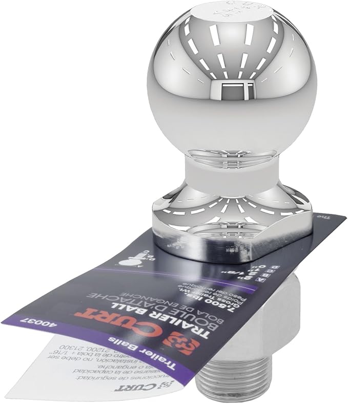 CURT Manufacturing 40037 2 in. Diameter Chrome Trailer Ball