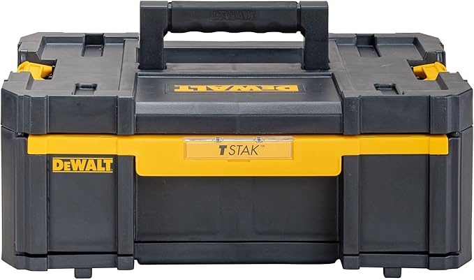 DEWALT DWST1-70705 T-Stak III Tool Storage Box with Drawer, Yellow/Black, 17.6 cm*44.0 cm*31.4 cm