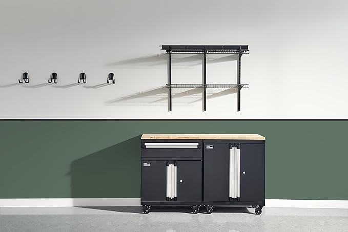 ClosetMaid ProGarage Workbench Top, Heavy Duty Rubberwood, Scratch Resistant, Durable, for Garage or Workshop